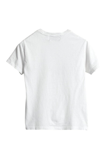 ポロベア 復刻 ポロカントリー ラルフローレン プリント 半袖 Tシャツ キッズ S ヴィンテージ キャラクター カットソー トップス ホワイト