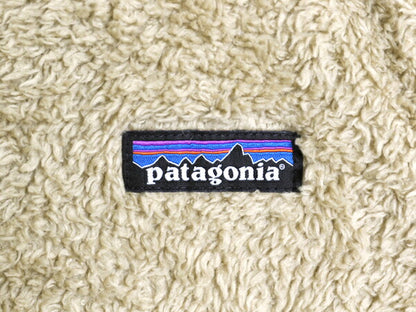 18年製 パタゴニア ロスガトス フリース ベスト レディース S 古着 Patagonia 毛長 パイル ボア 重ね着 フルジップ アウトドア ハイネック