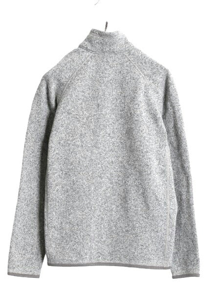 パタゴニア ベターセーター ハーフジップ メンズ XS Patagonia アウトドア フリース ジャケット プルオーバー ブルゾン ハイネック グレー