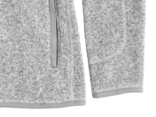 17年製 パタゴニア ベターセーター ジャケット レディース S / Patagonia アウトドア フリース フルジップ ブルゾン ニット ハイネック 灰