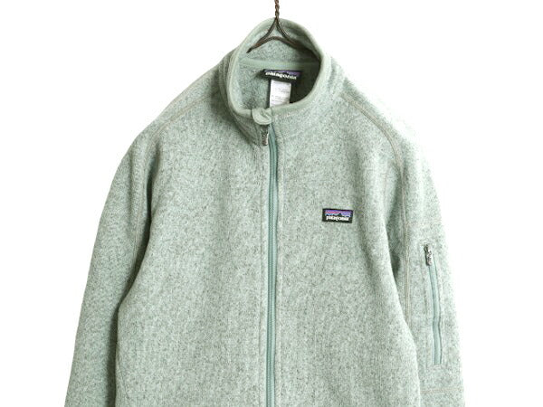 14年製 パタゴニア ベターセーター ジャケット レディース M 古着 Patagonia アウトドア フリース フルジップ ブルゾン ニット ハイネック