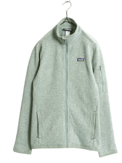 14年製 パタゴニア ベターセーター ジャケット レディース M 古着 Patagonia アウトドア フリース フルジップ ブルゾン ニット ハイネック