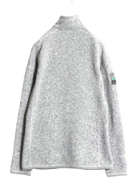 18年製 パタゴニア ベターセーター ジャケット レディース L / Patagonia アウトドア フリース フルジップ ブルゾン ニット ハイネック 灰