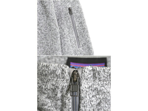 18年製 パタゴニア ベターセーター ジャケット レディース L / Patagonia アウトドア フリース フルジップ ブルゾン ニット ハイネック 灰