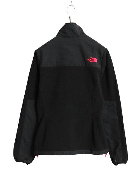 ノースフェイス デナリ ジャケット レディース XS The North Face DENALI アウトドア ブラック フリース ナイロン フルジップ ブルゾン 黒