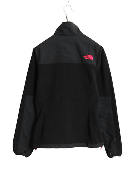 ノースフェイス デナリ ジャケット レディース XS The North Face DENALI アウトドア ブラック フリース ナイロン フルジップ ブルゾン 黒
