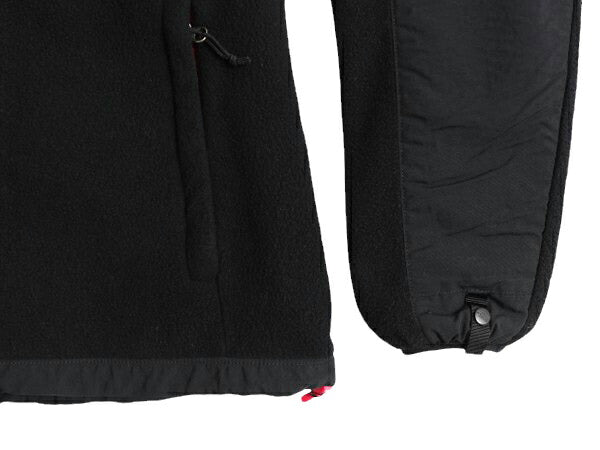 ノースフェイス デナリ ジャケット レディース XS The North Face DENALI アウトドア ブラック フリース ナイロン フルジップ ブルゾン 黒