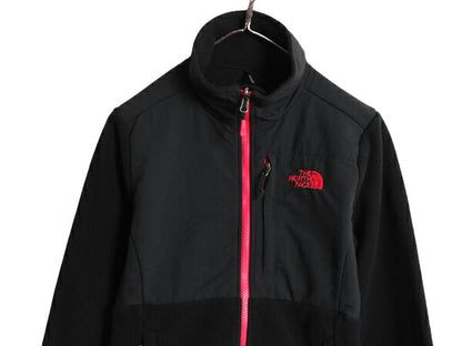 ノースフェイス デナリ ジャケット レディース XS The North Face DENALI アウトドア ブラック フリース ナイロン フルジップ ブルゾン 黒