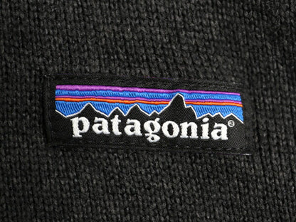 17年製 パタゴニア ベターセーター ベスト レディース L / 古着 Patagonia フリース セーター 重ね着 フルジップ アウトドア ハイネック 黒