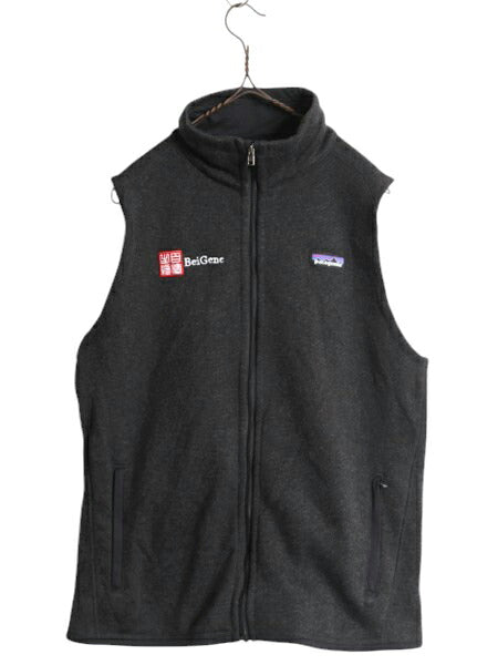 17年製 パタゴニア ベターセーター ベスト レディース L / 古着 Patagonia フリース セーター 重ね着 フルジップ アウトドア ハイネック 黒