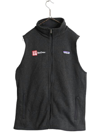 17年製 パタゴニア ベターセーター ベスト レディース L / 古着 Patagonia フリース セーター 重ね着 フルジップ アウトドア ハイネック 黒