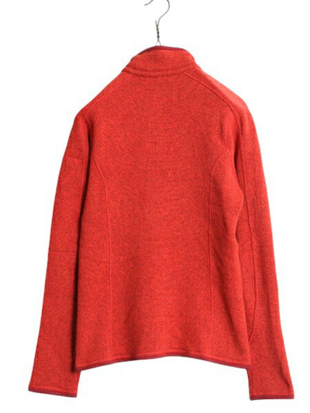 13年製 パタゴニア ベターセーター ハーフジップ レディース S 古着 Patagonia アウトドア フリース ジャケット プルオーバー ブルゾン 赤