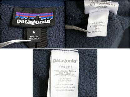 18年製 パタゴニア ベターセーター ジャケット レディース S / Patagonia アウトドア フリース フルジップ ブルゾン ニット ハイネック 紺