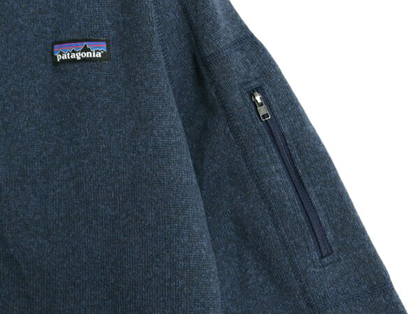 18年製 パタゴニア ベターセーター ジャケット レディース S / Patagonia アウトドア フリース フルジップ ブルゾン ニット ハイネック 紺