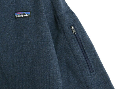 18年製 パタゴニア ベターセーター ジャケット レディース S / Patagonia アウトドア フリース フルジップ ブルゾン ニット ハイネック 紺