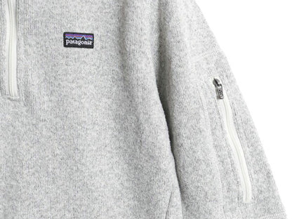 10年製 パタゴニア ベターセーター ハーフジップ レディース M 古着 Patagonia アウトドア フリース ジャケット プルオーバー ブルゾン 灰