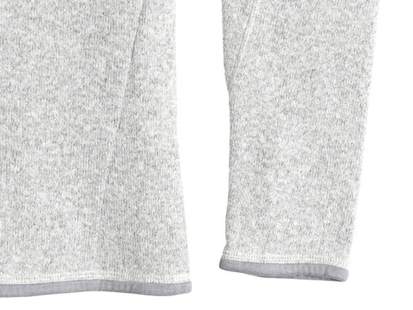 10年製 パタゴニア ベターセーター ハーフジップ レディース M 古着 Patagonia アウトドア フリース ジャケット プルオーバー ブルゾン 灰