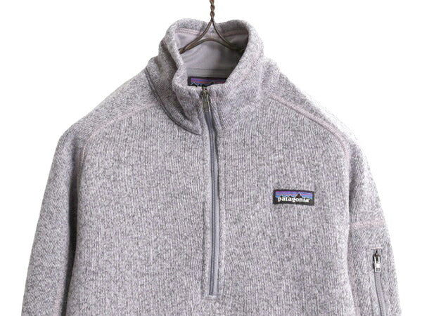 18年製 パタゴニア ベターセーター ハーフジップ レディース M / 古着 Patagonia アウトドア フリース ジャケット プルオーバー ジャンパー