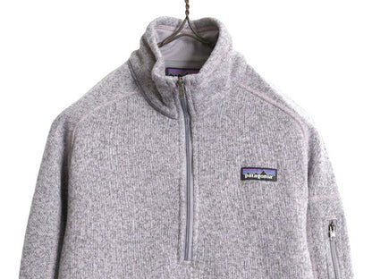 18年製 パタゴニア ベターセーター ハーフジップ レディース M / 古着 Patagonia アウトドア フリース ジャケット プルオーバー ジャンパー