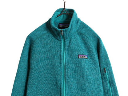 17年製 パタゴニア ベターセーター ジャケット レディース M 古着 Patagonia アウトドア フリース フルジップ ブルゾン ニット ハイネック
