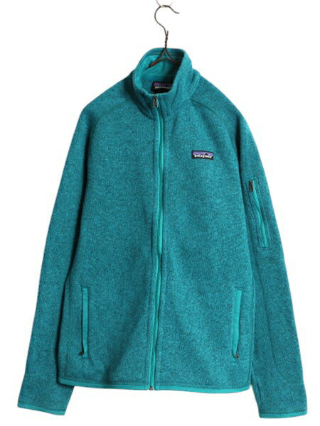 17年製 パタゴニア ベターセーター ジャケット レディース M 古着 Patagonia アウトドア フリース フルジップ ブルゾン ニット ハイネック