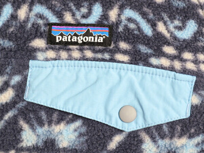 22年製 パタゴニア 総柄 ライトウェイト シンチラ スナップT レディース XXS / PATAGONIA フリース プルオーバー ジャケット マルチカラー
