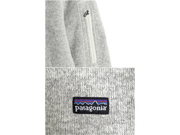 10年製 パタゴニア ベターセーター フーディ レディース XS / Patagonia フリース ジャケット フルジップ パーカー ブルゾン ハイネック 杢