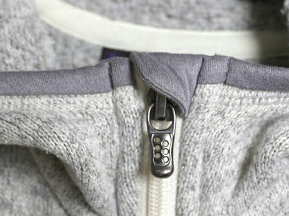 10年製 パタゴニア ベターセーター フーディ レディース XS / Patagonia フリース ジャケット フルジップ パーカー ブルゾン ハイネック 杢