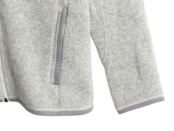 10年製 パタゴニア ベターセーター フーディ レディース XS / Patagonia フリース ジャケット フルジップ パーカー ブルゾン ハイネック 杢