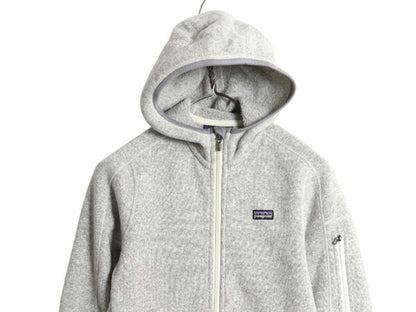 10年製 パタゴニア ベターセーター フーディ レディース XS / Patagonia フリース ジャケット フルジップ パーカー ブルゾン ハイネック 杢
