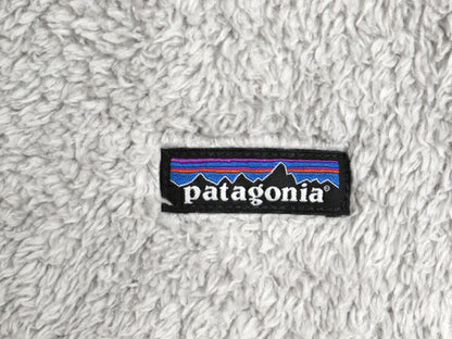 19年製 パタゴニア ロスガトス ハーフジップ レディース L / Patagonia アウトドア フリース プルオーバー ジャケット 毛長 パイル ボア 灰