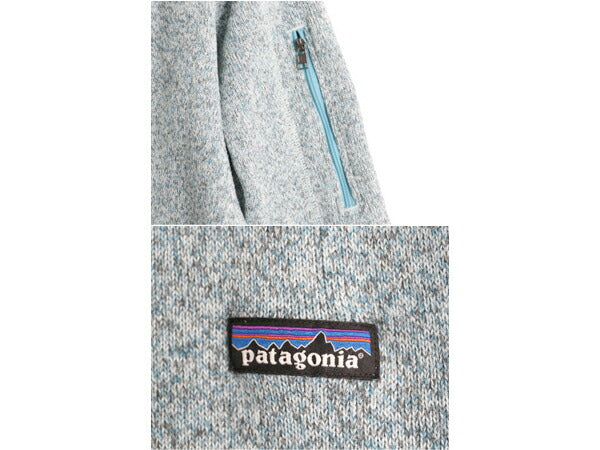 19年製 パタゴニア ベターセーター ジャケット レディース S 古着 Patagonia アウトドア フリース フルジップ ブルゾン ニット ハイネック