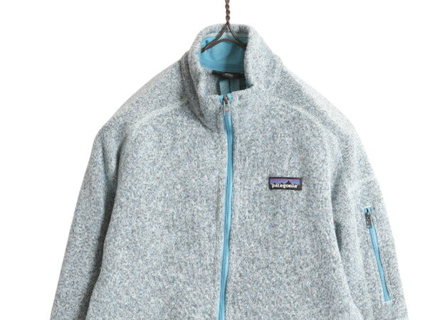 19年製 パタゴニア ベターセーター ジャケット レディース S 古着 Patagonia アウトドア フリース フルジップ ブルゾン ニット ハイネック
