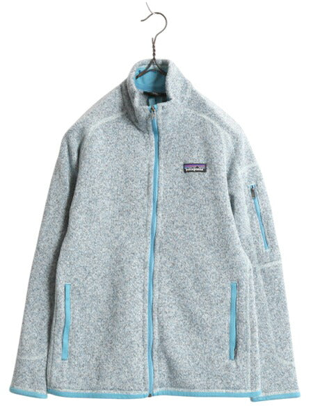 19年製 パタゴニア ベターセーター ジャケット レディース S 古着 Patagonia アウトドア フリース フルジップ ブルゾン ニット ハイネック