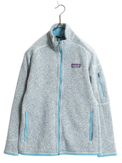 19年製 パタゴニア ベターセーター ジャケット レディース S 古着 Patagonia アウトドア フリース フルジップ ブルゾン ニット ハイネック