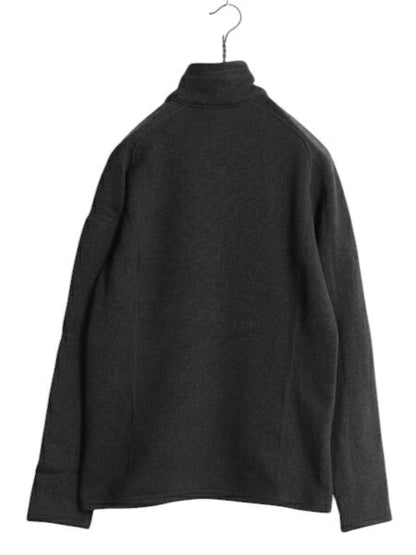 17年製 パタゴニア ベターセーター ハーフジップ レディース M / Patagonia アウトドア フリース ジャケット プルオーバー ジャンパー 黒