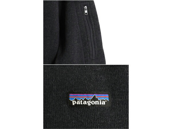 17年製 パタゴニア ベターセーター ハーフジップ レディース M / Patagonia アウトドア フリース ジャケット プルオーバー ジャンパー 黒