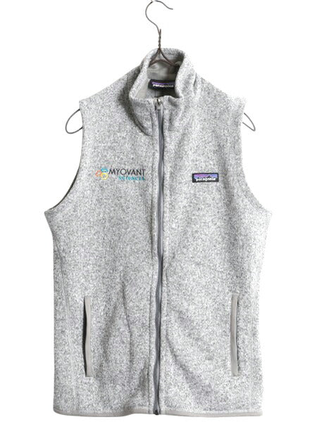 20年製 パタゴニア ベターセーター ベスト レディース S / Patagonia フリース ニット セーター 重ね着 前開き アウトドア フルジップ 企業
