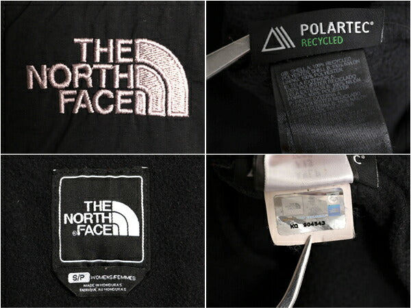 ノースフェイス デナリ ジャケット レディース S / The North Face DENALI アウトドア ブラック フリース ナイロン フルジップ ブルゾン 黒
