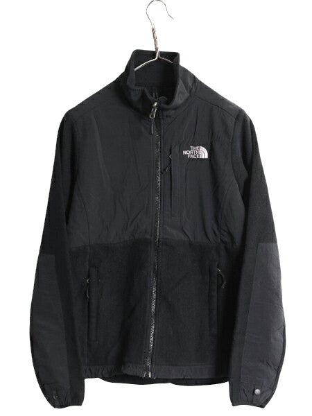 ノースフェイス デナリ ジャケット レディース S / The North Face DENALI アウトドア ブラック フリース ナイロン フルジップ ブルゾン 黒