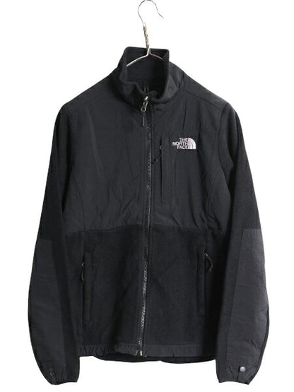 ノースフェイス デナリ ジャケット レディース S / The North Face DENALI アウトドア ブラック フリース ナイロン フルジップ ブルゾン 黒
