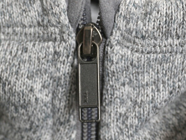 18年製 パタゴニア ベターセーター ベスト メンズ M 古着 Patagonia フリース セーター 前開き フルジップ 企業物 アウトドア 重ね着 杢 灰