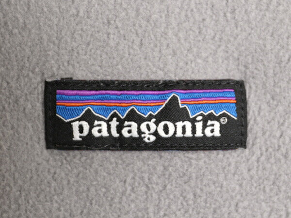 19年製 パタゴニア マイクロD ハーフジップ フリース プルオーバー レディース XS 古着 Patagonia ロンT 長袖 Tシャツ ハイネック 薄手 灰