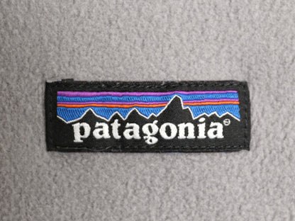 19年製 パタゴニア マイクロD ハーフジップ フリース プルオーバー レディース XS 古着 Patagonia ロンT 長袖 Tシャツ ハイネック 薄手 灰