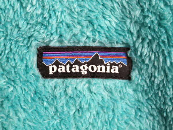 16年製 パタゴニア ロスガトス フリース ベスト レディース L 古着 Patagonia 毛長 パイル ボア 重ね着 フルジップ アウトドア ハイネック