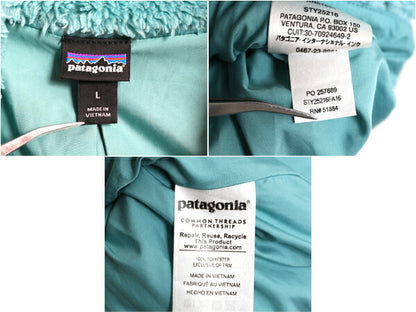 16年製 パタゴニア ロスガトス フリース ベスト レディース L 古着 Patagonia 毛長 パイル ボア 重ね着 フルジップ アウトドア ハイネック