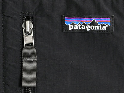 15年製 パタゴニア クラシック レトロX フリース ベスト レディース XS 古着 PATAGONIA アウトドア フルジップ パイル ハイネック ブラック