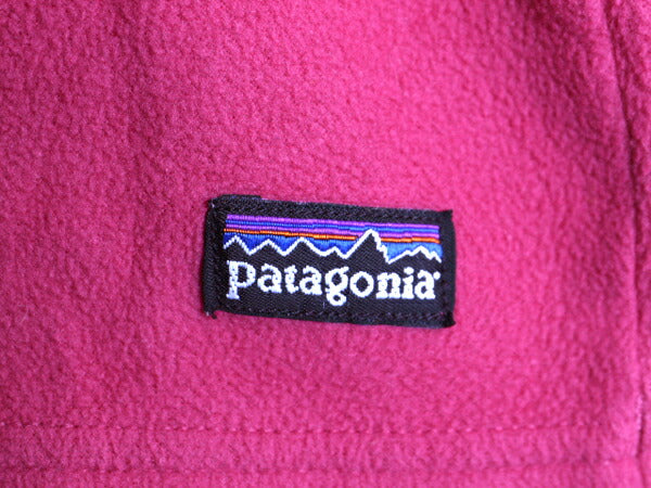 11年製 パタゴニア マイクロD ハーフジップ フリース プルオーバー レディース XS / Patagonia ロンT 長袖 Tシャツ ハイネック 薄手 ピンク