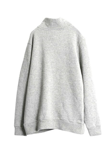 パタゴニア ウーリー フリース プルオーバー レディース Ｌ/ 19年代 Patagonia アウトドア ウール ジャケット ハーフジップ ハイネック 灰
