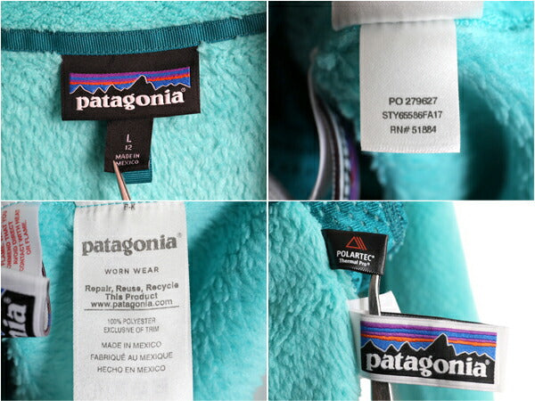 パタゴニア リツール スナップT プルオーバー ガールズ L 150cm程 キッズ 子供 17年製 Patagonia アウトドア フリース ジャケット ブルゾン